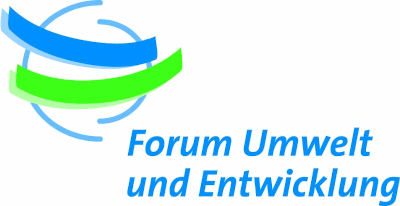 Forum Umwelt und Entwicklung Logo